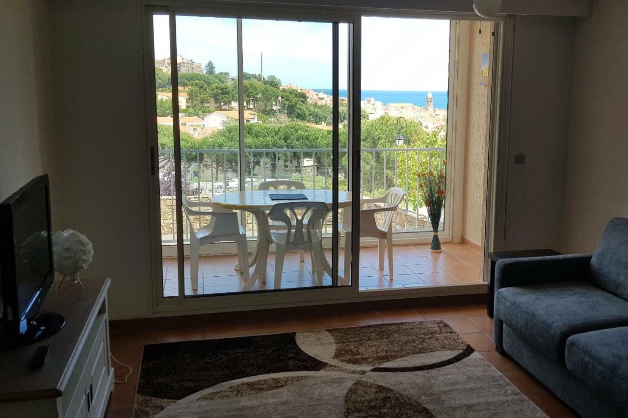 3Amb31 - Studio Pour 3 Personnes Avec Magnifique Vue Sur La Baie Collioure Exteriör bild